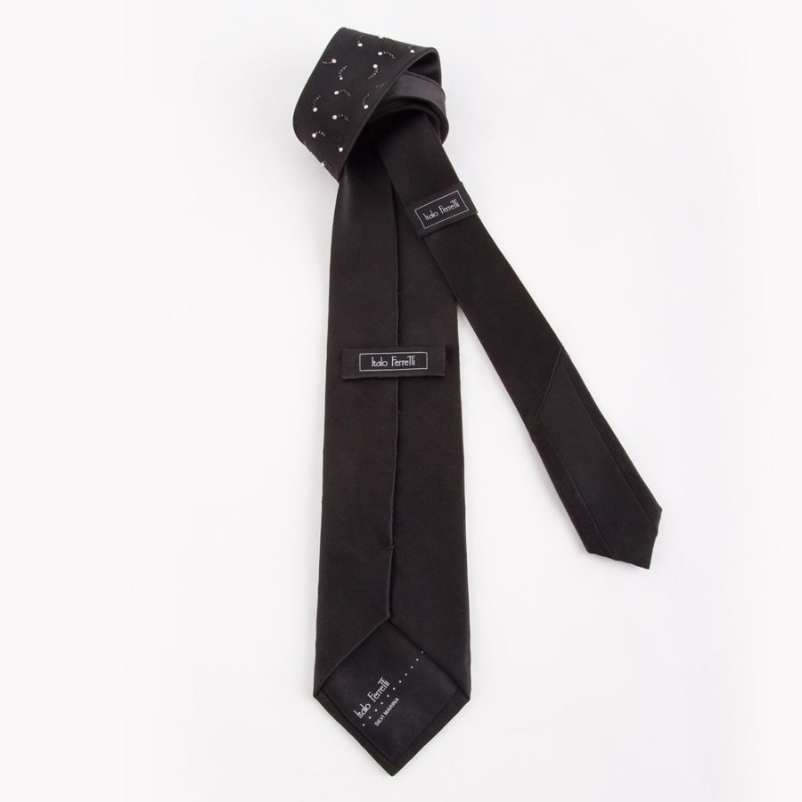 Black Tie with Swarovski crystals SS2015