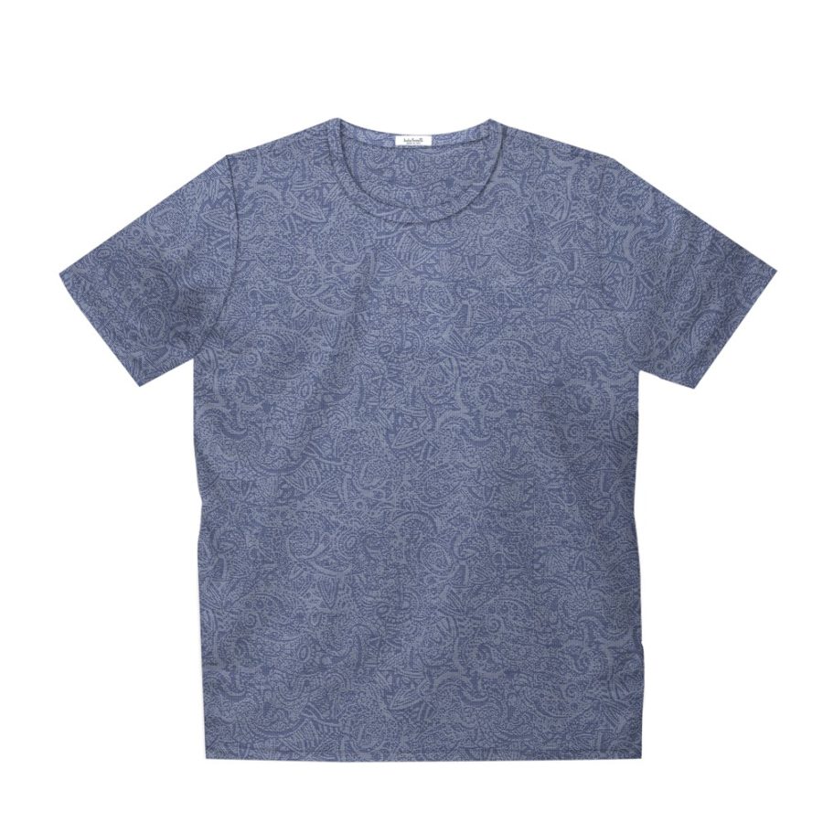 Short sleeve men’s cotton t-shirt light grey 418073-02