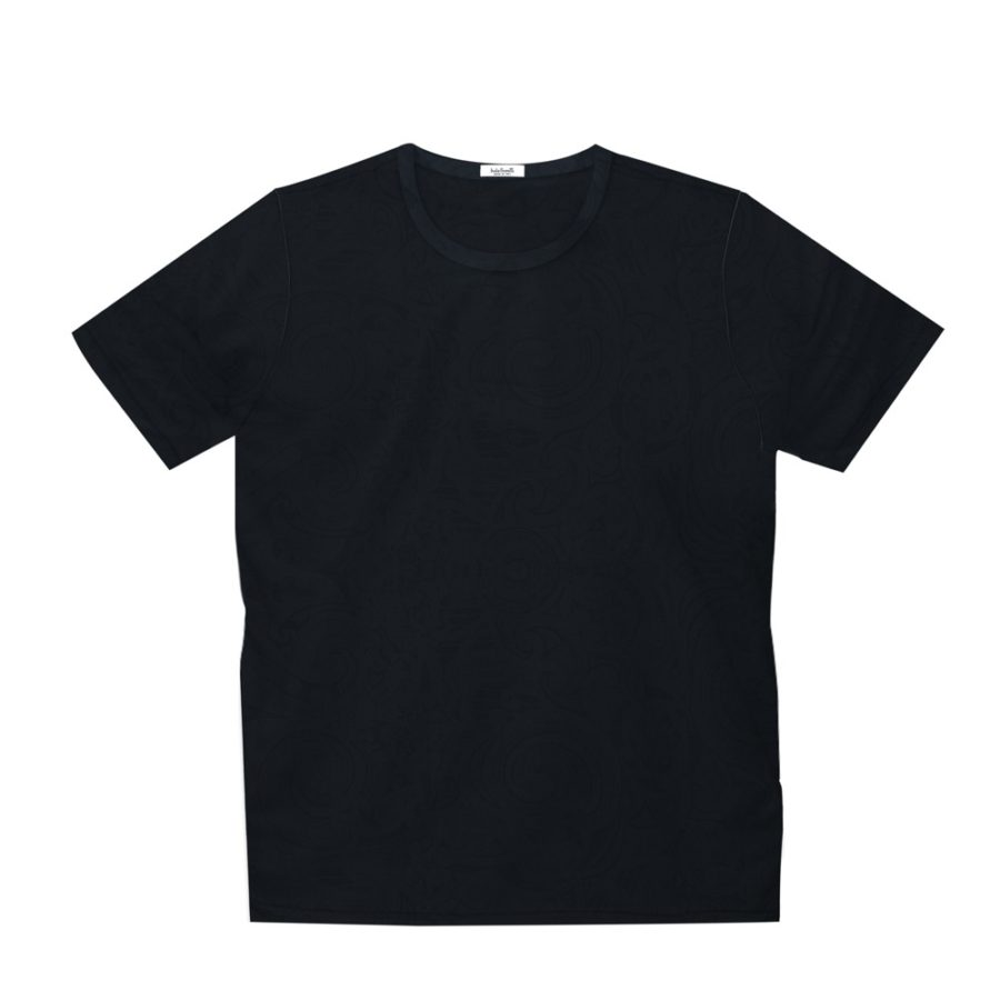Short sleeve men’s cotton t-shirt black 418076-07