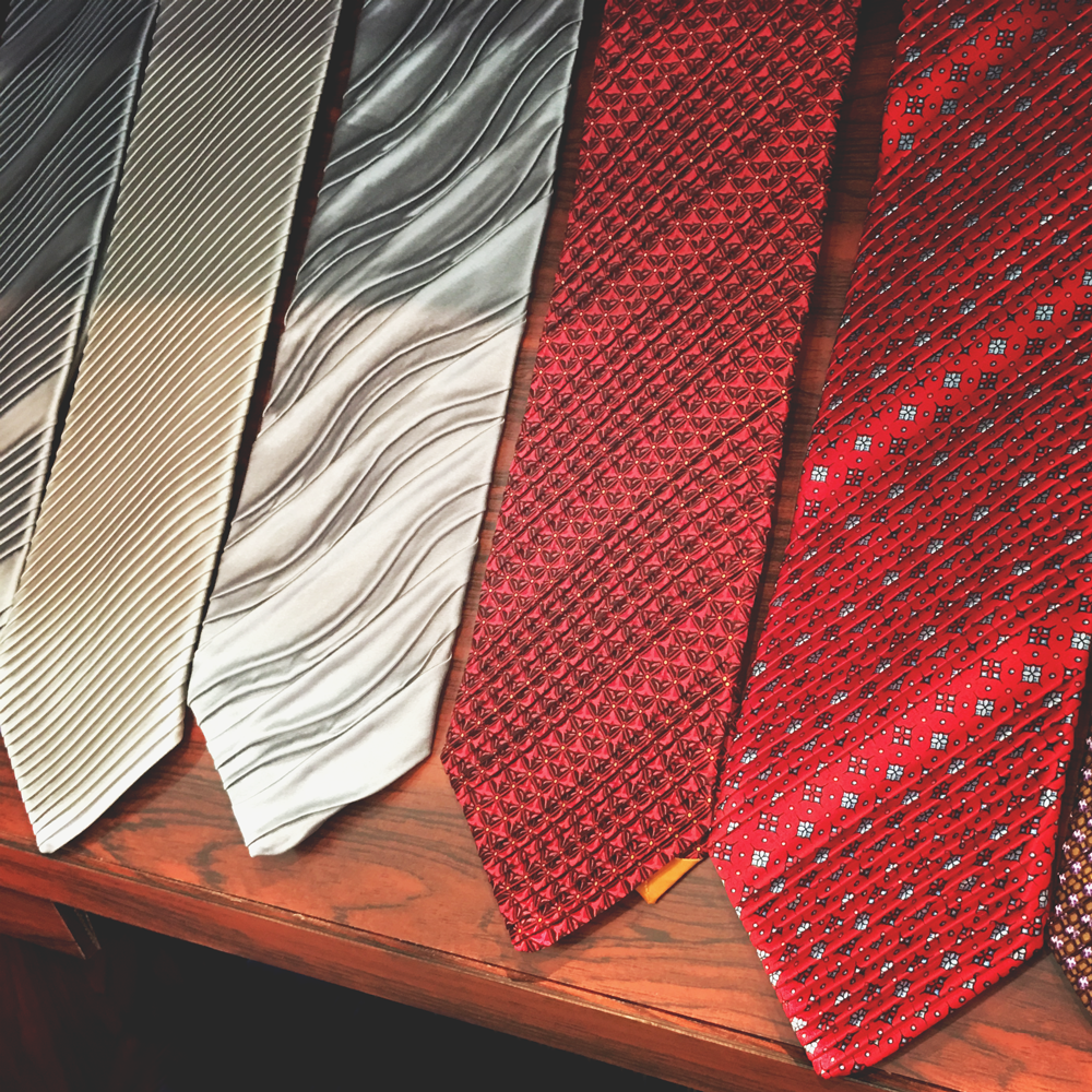 custom silk ties