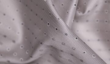 Tailored wedding silk tie, small dimamonds pattern, handmade in Italy